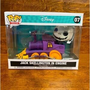 FUNKO The Nightmare Before Christmas Jack Skellington In Train Engine